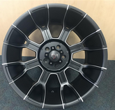 20" RDR 11-M Offroad Wheel 🔥 20X9 +0 5X127 🔥 C.B 78.1 Black & Milled Rim ✅
